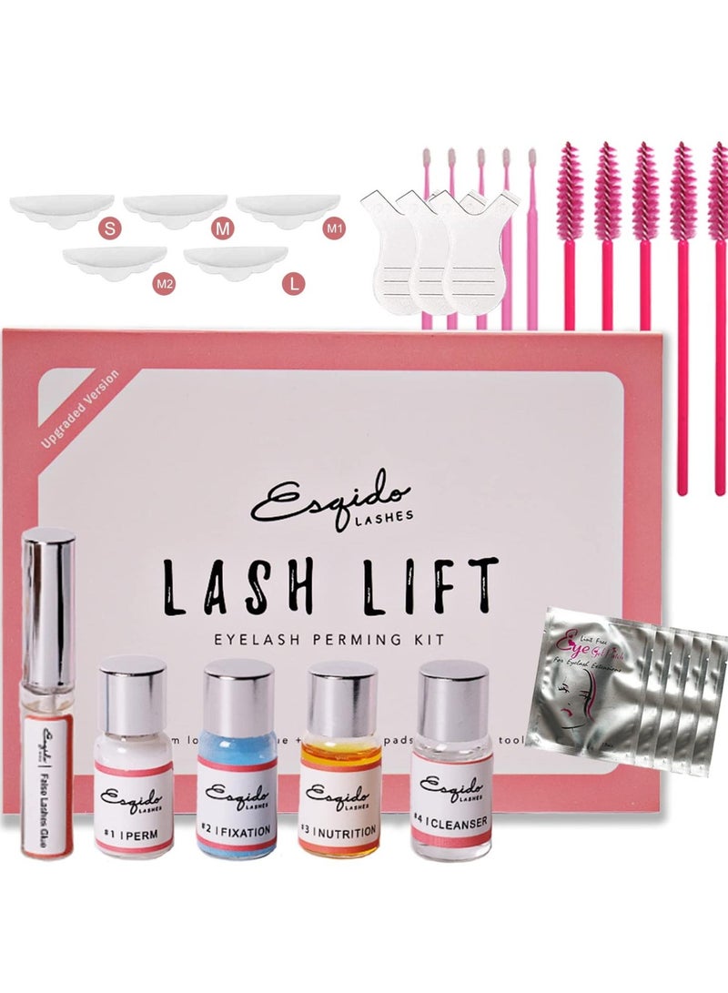 oem Lash lift kit eyelash perm kit with tint,Professional Eyelash Curling Lash Extension Set,Semi-Permanent Curling Perming Wave Suitable For Salon(Glue Upgraded Version) - Image 1